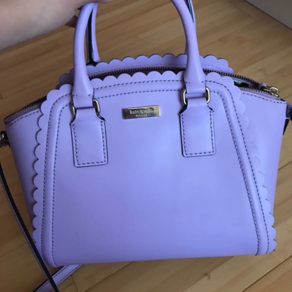 Lavender Scalloped Kate Spade